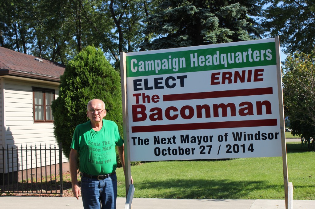 Ernie The Baconman for Mayor